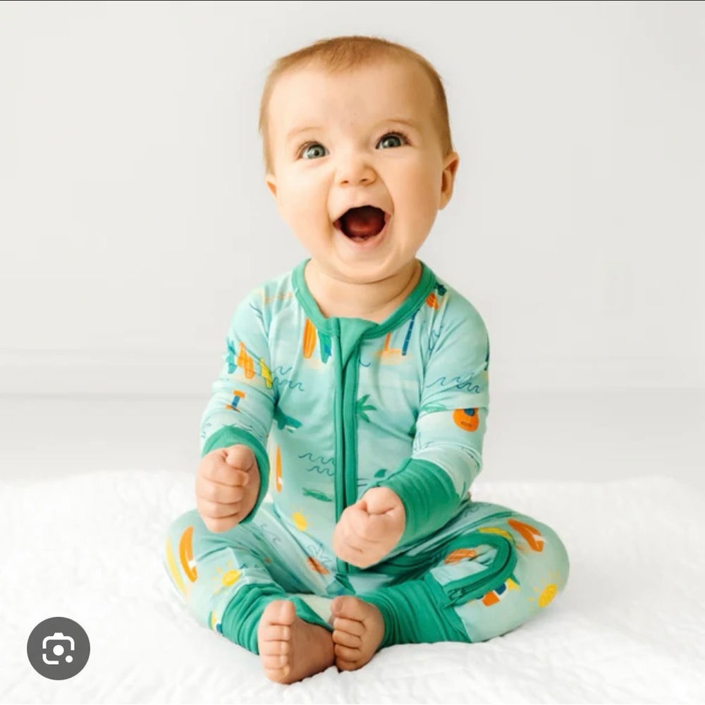 Little Sleepies Surf Up Zippy 3-6 Months